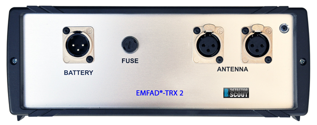 EMFAD Sender TRX2 - Rückseite
