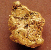 3 cm Naturgold - Nugget